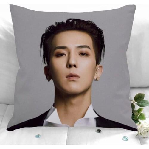 MINO Pillow Cover Bedroom Home Office Decorative Pillowcase Square Zipper Pillow Cases Satin Soft