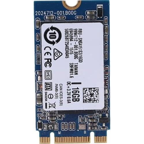 SNS4151S3 16GB SATA Module Internal SSD Half Slim Solid State Hard Disk Drive for Laptop PC Computer Notebook