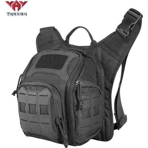 Dec Yakeda Tactical Crossbody Sling Chest Shoulder Bag For Outdoor Training Sports