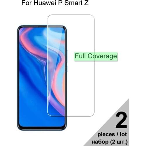 Tempered Glass For Huawei P Smart Z HD Explosion-proof Full Cover Screen Protector Protective Glass For Huawei P Smart Z