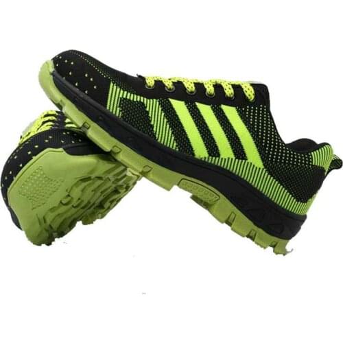 Safety Shoes Cap Breathable Steel Toe Safety Shoe Boots Men Work Waterproof Footwear Wear-resistant Anti-slip Puncture DXZ005