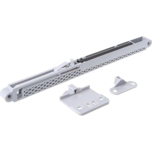 10pcs Cabinet Glides Adapter Solf Closing System Slide Rail For Side Mount Drawer Sliding Buffer Damper Cupboard