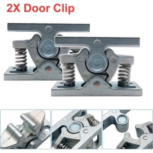 2X Door Clip Veneta Door Retainer Catch Zinc alloy For Caravan Motorhomes Boat