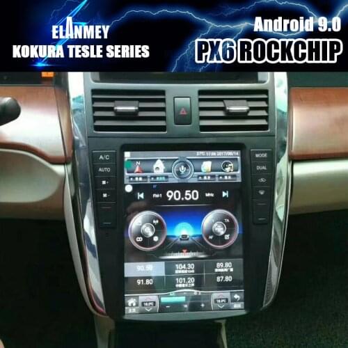 2Din Car Tape Recorder Radio Tesla Android 9 GPS Navigation Multimedia Player For Nissan Teana J31 2005 2006 Stereo Head Unit