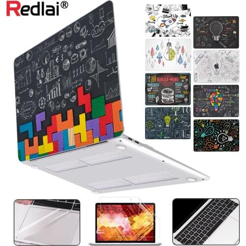 Laptop Case for MacBook Pro 13 16inch A2141 Touch Bar 2020 A2289 A2338 Plastic Hard Cover for Macbook Air 13 A1932 A2179 2020 M1