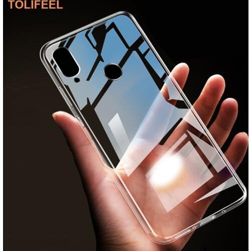 TOLIFEEL Case For Huawei Honor 8A 8C 8X Max Soft Silicon TPU Clear Fitted Bumper Cover For Huawei Honor 8X Transparent Back Case
