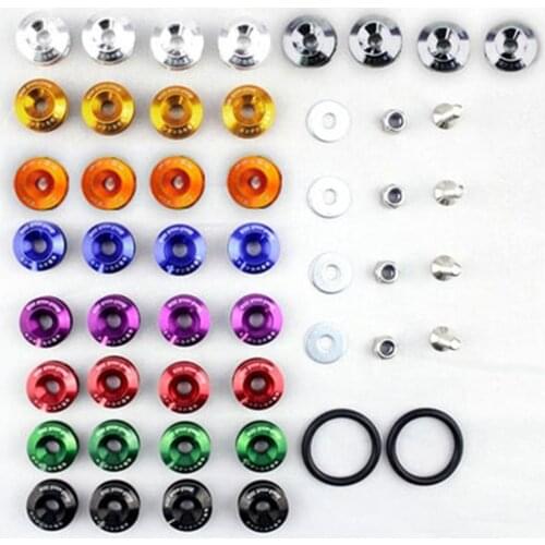 Car Front and Rear Bumper Hatch Fixing Buckle Nuts and Bolts Auto Replacement Parts Reinforced Surrounding Circles Pad