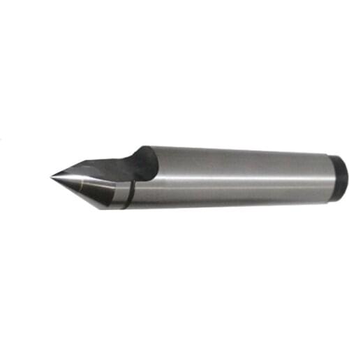 1PC MT4 Carbide half-notched center- tungsten carbide Tipped , Morse taper MT4 half-notched lathe center, fixed center