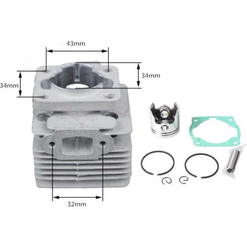 CG260 1E34F Brush cutter grass trimmer hedge trimmer cylinder set dia 34mm