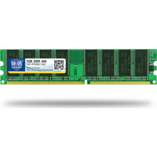 DDR1 PC 3200 DDR 400 / PC3200 512MB 1GB Desktop RAM Memory Compatible RAMs DDR 333MHz / 266MHz PC2700 DDR400 All Mortherboard