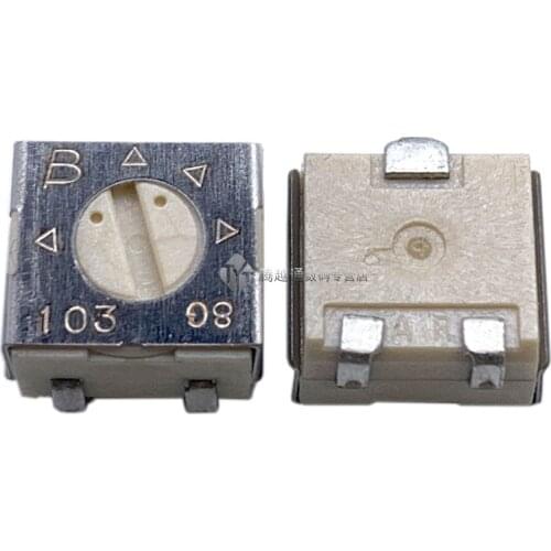 Original 3314J-1 SMD trimmer potentiometer adjustable resistance 1K 2K 5K 10K 20K 50K 100K 200K 500K 1M