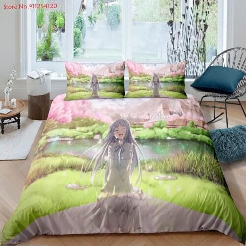 Anime Duvet Cover 2/3 Piece Quilt Cover Single Double King Size Bed Comforter Cover Home Bed Set Teens Boy Bedroom Bed Linen Set