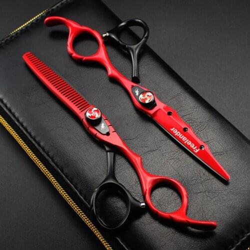 Freelander 6 Inch Salon Hair Cutting Shear Hairdressing Scissors Hair Professional Barber Scissors Set Makas Scharen