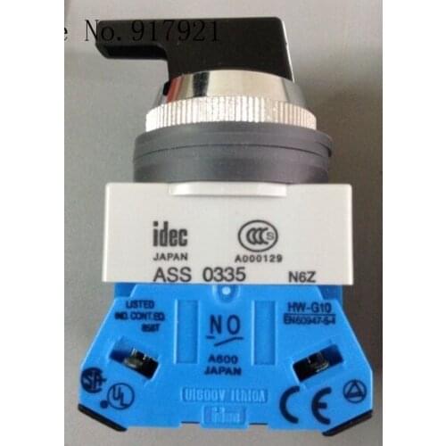 [ZOB] Izumi selector switch opening 25 ASS33L20 ASS33L20N (wide contact) original authentic --3pcs/lot