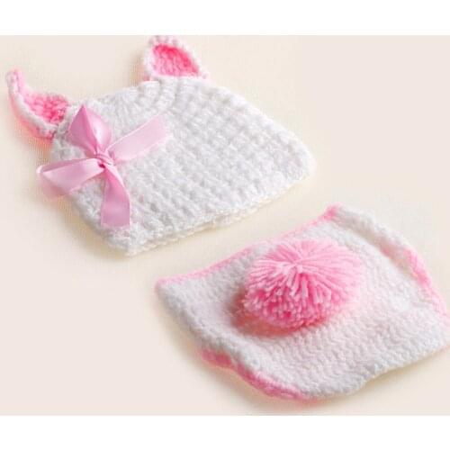 Boys Girls Crochet Knit Costume Photo Photography Prop Outfits