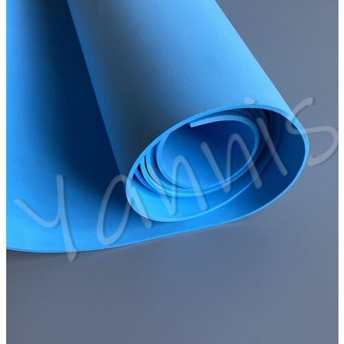 3mm Size 50cm*200cm No Hole Sky Blue Eva Foam Sheet,Cosplay Handmade Material Specifically Designed For Costuming