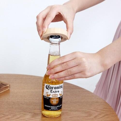 30pcs Personalized Gift Favor Engraved Wooden Wedding Fridge Magnet Beer Bottle Opener Custom party Souvenir Gifts For Guest