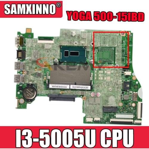 Akemy LT41 MB 14217-1M Laotop motherboard for Lenovo YOGA 500-15IBD FLEX3-1570 (15 inch) original mainboard I3-5005U GM