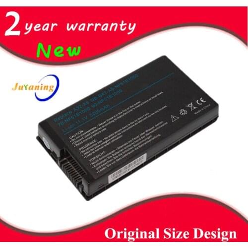 Juyaning Laptop battery For Asus A32-A8 A72DY A8Z F8 F8S F8Sa Z99J A8E A8F F8V A8H A8H X80 A8Jr X80H X80L X80N X81