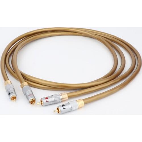 Hifi audio cables Cardas HEXLINK GOLDEN 5C audio cable Amplifier CD DVD player Speaker Nakamichi RCA interconnect cable