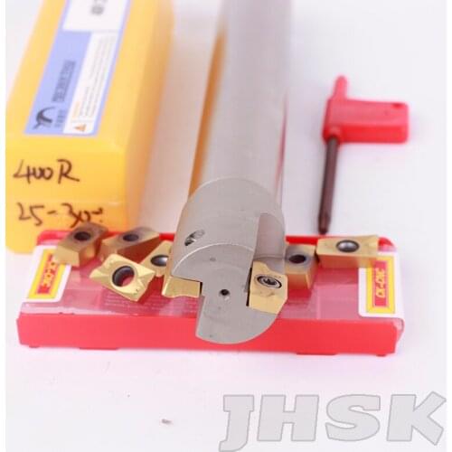 BAP400R-C25-30-150 Indexable milling cutter CNC TOOL with10 pcs APMT1604PDER BP010