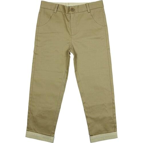 Children Corduroy Trousers Boys Cotton Pant Solid Pants Kids Clothing For Boys Casual Outwear Trousers Kids Clothing 10Y 4P0237