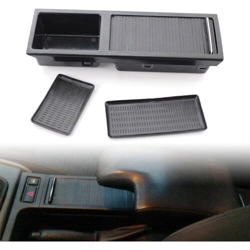 For BMW E46 3Series 1998-2006 ABS Car Front Center Console Storage Trays Drink Cup Holder