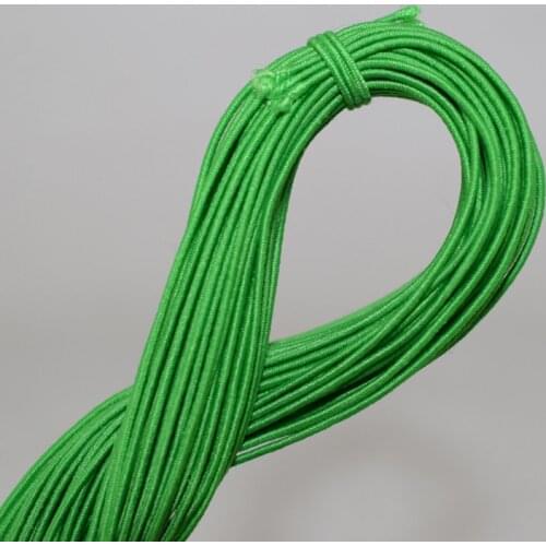 New Fashion 25m Candy Color Elastic Cord Adjustable Braided Rope for DIY Necklace Bracelet Jewelry Making Findings Accessories