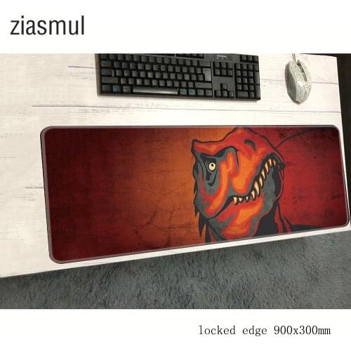 Dinosaur mouse pad gamer best Halloween Gift 900x300x2mm notbook mouse mat gaming mousepad big pad mouse PC desk padmouse