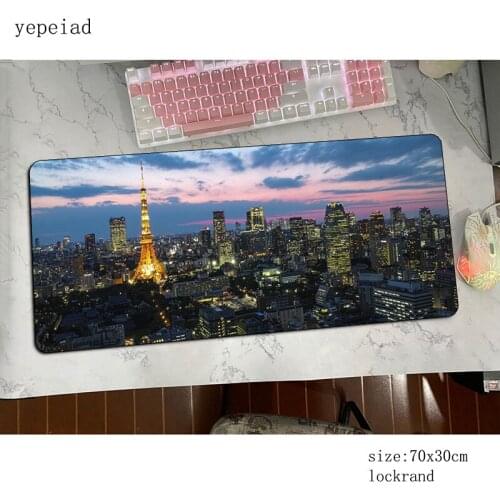 Tokyo mouse pad HD pattern mats 800x300x3mm Computer mouse mat gaming accessories cool new mousepad keyboard games pc gamer