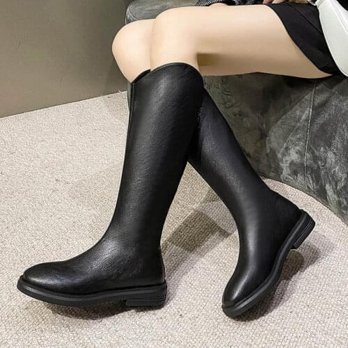 Женские высокие ботинки Meinianguan China At AliExpress