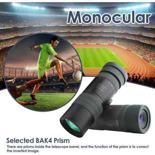 Monocular Telescope 24X30 Bird Watching Telescopio Optional Zoom Scope Smart Phone Holder For Hiking Camping Accessories