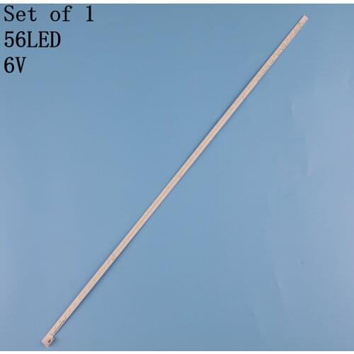 100% New 1pcs/Kit LED strips for PHI LIPS 40 TV 40PFL5537H 40PFL5507T 40PFL5007M 08 LTA400HV04 LJ64 03514A STS400A75 56LED rev.1