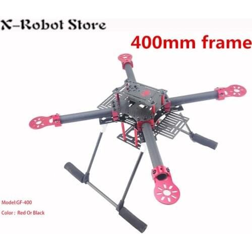 GF400 carbon fiber frame 400mm frame wheelbase withT-shaped tripod / Light landing gear for DIY Quadcopter