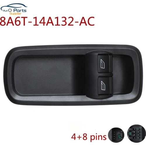 New 8A6T-14A132-AC 8A6T14A132AC Front Left Remote Window Winder For FORD FIESTA VI 1.4 TDCI 4+8 pins connection