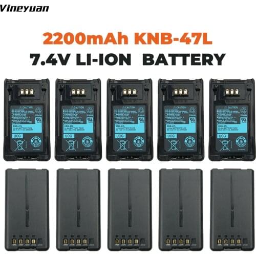 10X Battery Replacement for Kenwood TK-3180 TK-2180 KNB-48L NX-300 KNB-47L TK-5220 NX-200 TK-3320 TK-5320