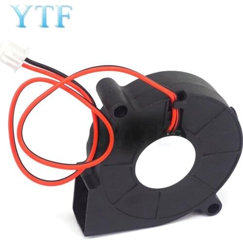 3D Printer Parts Fan 5015 5V/12V/24V Sleeve Bearing Brushless for Reprap Prusa i3 DC Cooling Fan Turbo fan 5015S