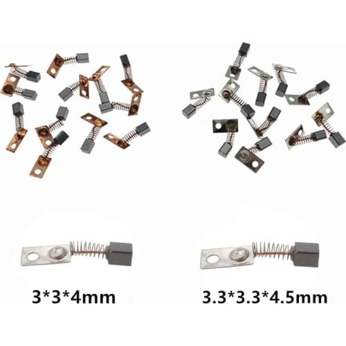 20pcs Electric Motor Carbon Brushes Replace For Saeyang Series Dental Grinding Machine Micromotor Handpiece