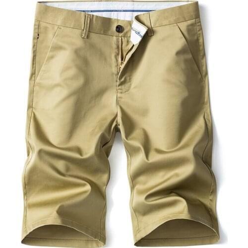 2021 Summer High-quality Lyocell Cotton Cotton Stretch Casual Shorts Classic Embroidery Mens Business Lightweight Shorts,8020