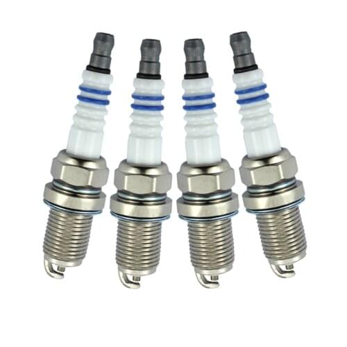 4pcs/lot FR7DC+ 7955 +8 Normal Spark Plug Fit For Dodge Volvo Kia Chrysler Plymouth Infiniti Suzuki 0 242 235 666-000