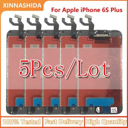 5pcs/lot LCD Display For Apple iPhone 6S plus LCD Display Touch Screen Replacement For Apple iPhone 6S plus
