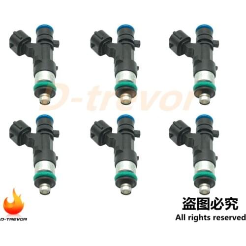 6PCS 0280158026 06A906031BS Fuel Injectors For 2004-2006 Volkswagen Golf 2.0L I4
