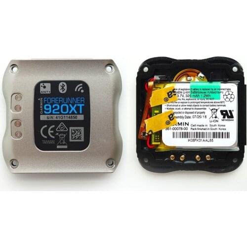 Original for garmin forerunner 920xt Running riding triathlon watch Battery and rear cover accessories