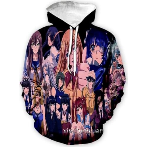 Xinchenyuan New Men/Women 3D Printed Hoodie Ikkitousen Guan Yu Long Sleeve Sweatshirt Hoodies Men Sport Pullover Tops A33