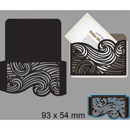 Cutting Dies Lace Greeting Card New Metal Stencils DIY Scrap Booking Paper Cards Making Decoration 90*132mm