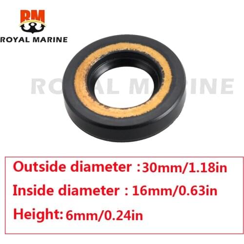 Gearbox oil seal seal (product no 09289-17006 9310H6001) applies to suzuki outboard motor 8HP 9.9hp 15HP 40HP