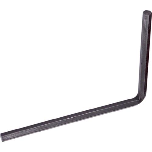 5 Pieces Guitar Neck Iron Hexagon Hex Wrench L Shape for Electric Guitar 1/8