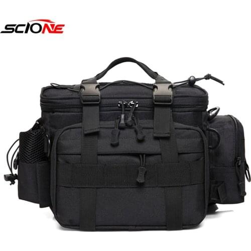 Fishing Sling Bag Waist Outdoor Bags Sport Pack saco de vara de pesca Camping Hiking Fishing Waterproof sacoche peche men XA24G