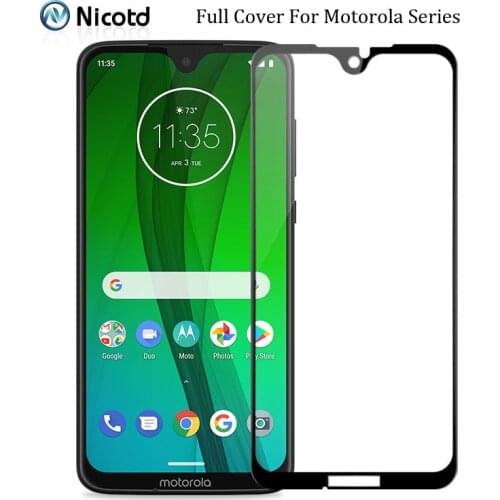 Full Cover Tempered Glass for Motorola Moto G7 Screen Protector Safety Film for Moto G7 Play G7 Power Protective Film