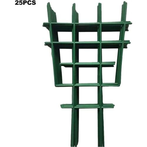 25pcs Home DIYGarden Plastic Plant Support Frame Climbing Vine Support Vines Climbing Flower Fixed Plant Growth Direction